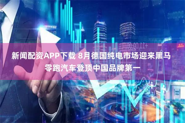 新闻配资APP下载 8月德国纯电市场迎来黑马 零跑汽车登顶中国品牌第一